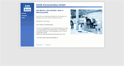 Desktop Screenshot of esge.autoauto.de