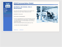 Tablet Screenshot of esge.autoauto.de
