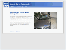 Tablet Screenshot of baron.autoauto.de