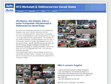 Tablet Screenshot of dietze.autoauto.de